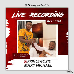 Prince Gozie Okeke - Live Performance In Dubai" Ft Maxy Michael